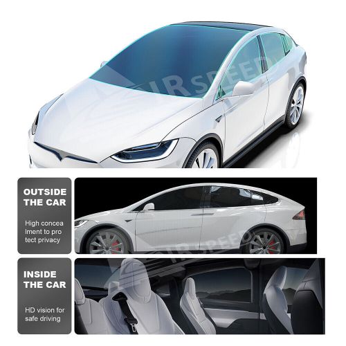 For tesla model x 2022-2024 full car precut nano window film 8% tint shade