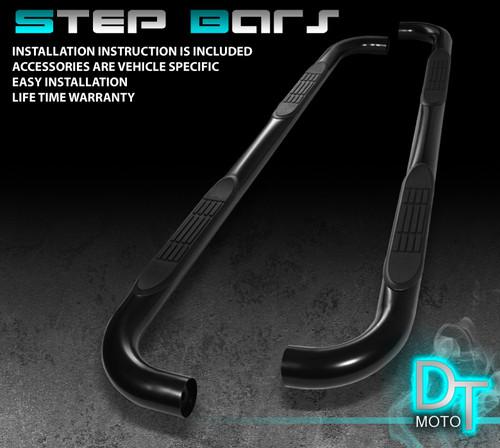 03-09 4-runner suv 3" side step nerf bar running board black powder coated