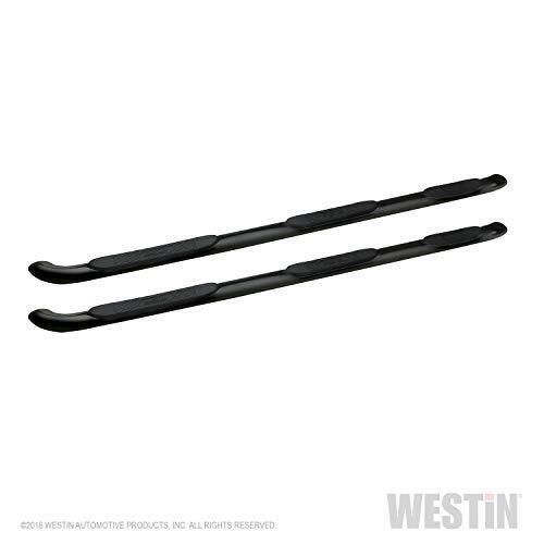 Westin 24 54565 black 4  platinum oval wheel to wheel step bar