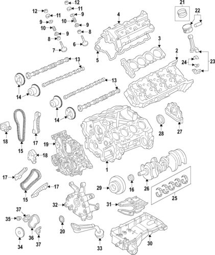 Genuine nissan head gasket 11044-ez41a