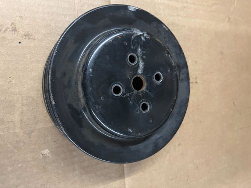 Mercruiser 4.3l v6 water pump pulley 3 grove # 19692