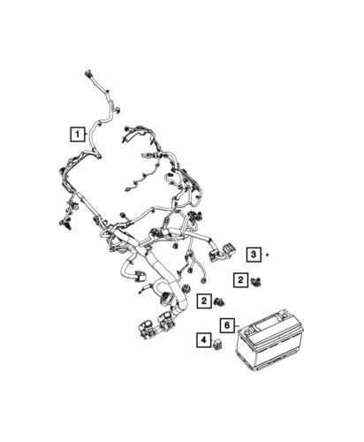 Genuine mopar relay 68323772aa