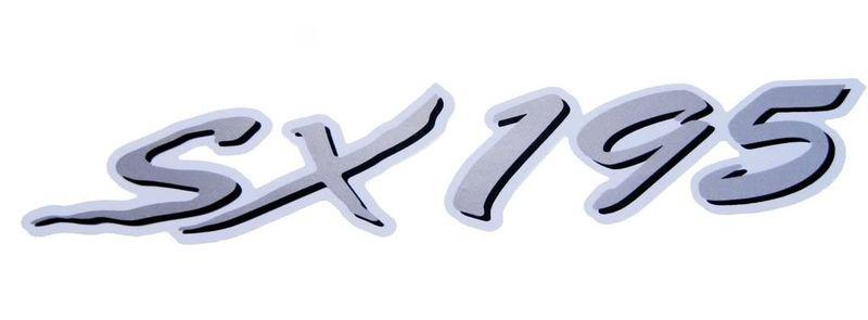 Glastron sx 195 decal genuine factory boat model logo