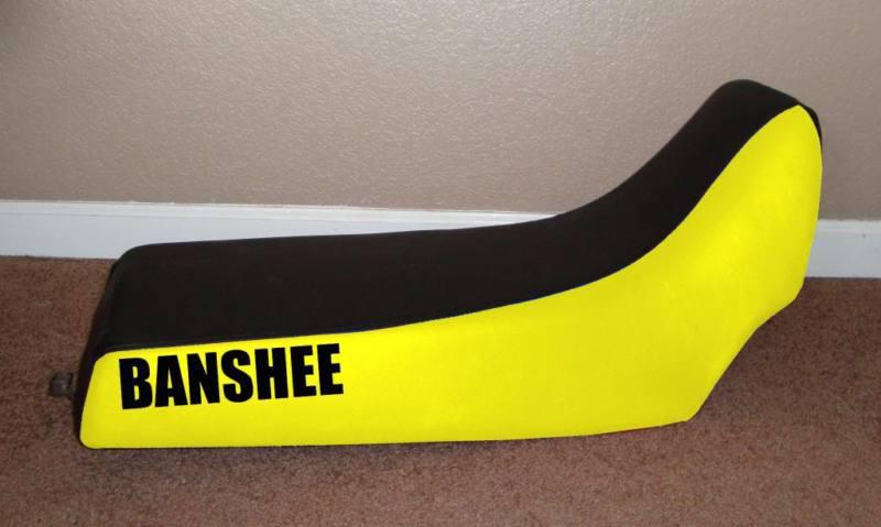 Yamana banshee yellow and black seat cover  #ghg6012scblck7012