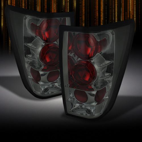 Smoked 04-12 nissan titan pickup truck altezza tail lights lamps pair left+right