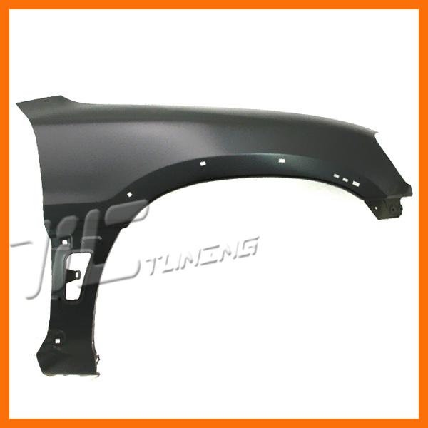 1998-2000 toyota rav4 l/se primed black right fender passenger w bumper hole