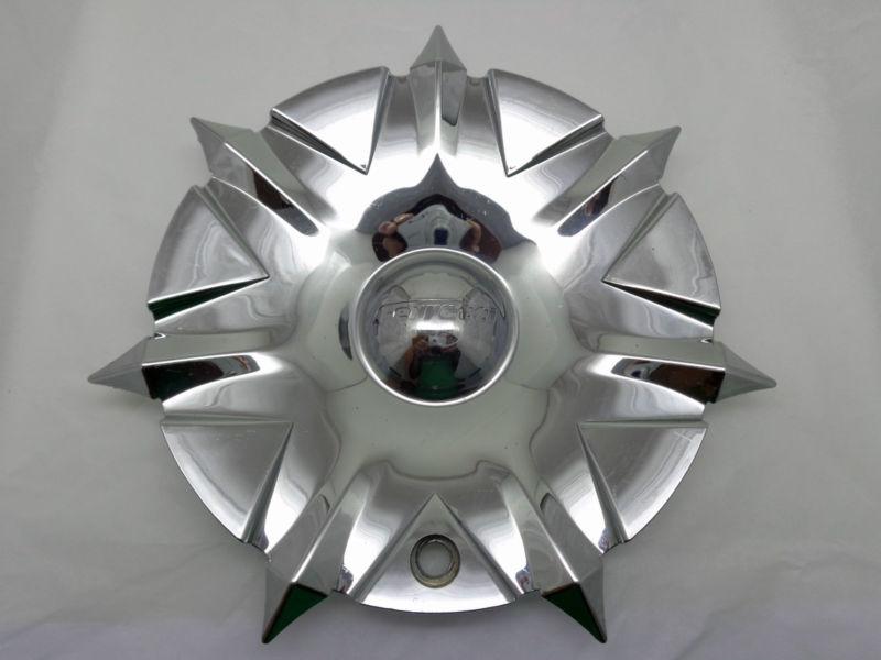 Ferretti wheel aftermarket center cap stw-265 chrome #c13-c125