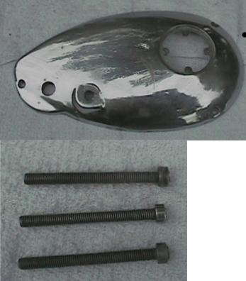 (j12) 1966 bsa a65l kicker side cover