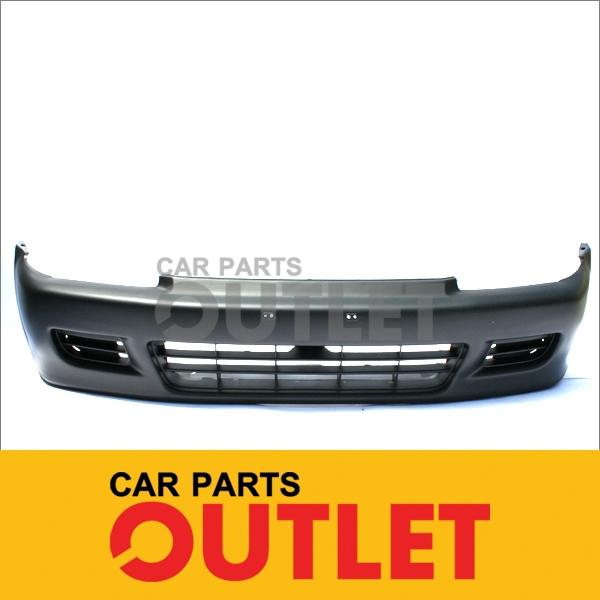 1993 1994 honda civic front bumper cover primed black coupe hb for 71101sr0a00zz