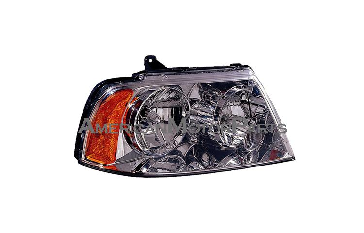 Right passenger side replacement headlight w/ hid type 03-06 lincoln navigator