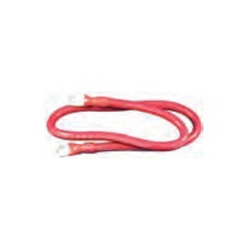New marpac marine boat premade tinned copper battery cable 4 awg x 24 7-4055 