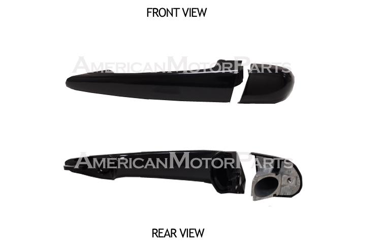 Left driver side replacement outside rear door handle 00-05 bmw e46 3-series 4dr