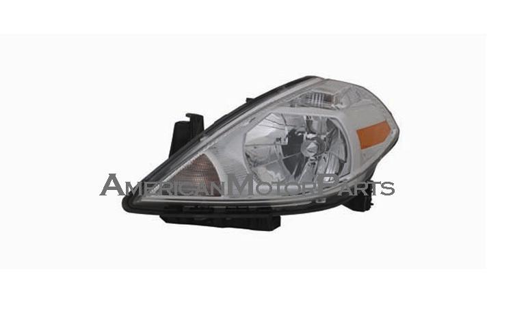 Left driver side replacement headlight head lamp 07-10 nissan versa - 26060em30a