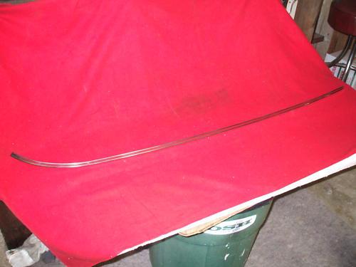 1946 ford right side  front fender moulding