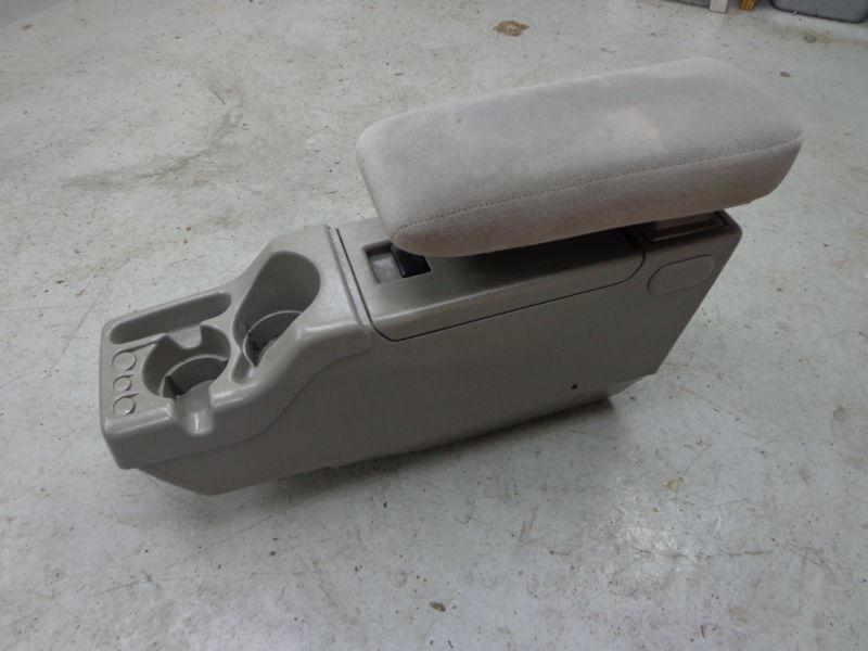 Ford 91-01 explorer  grey gray center console lid arm rest cup holder