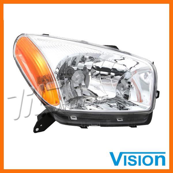 01-03 toyota rav4 l passenger r/h side head light lamp assembly 02 w/o sport