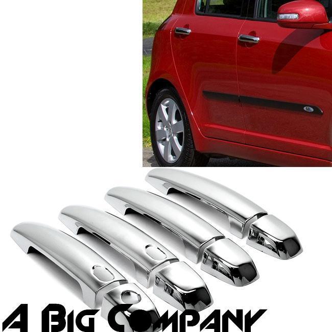 06-11 grand vitara swift suzuki sx4 triple chrome 4 door handle cover cap lid