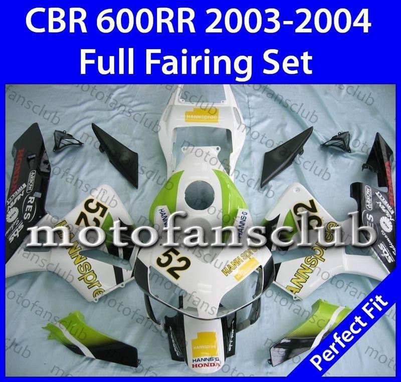 Fit honda cbr600rr 03 04 cbr 600 rr 2003 2004 fairing kit bodywork #21 b