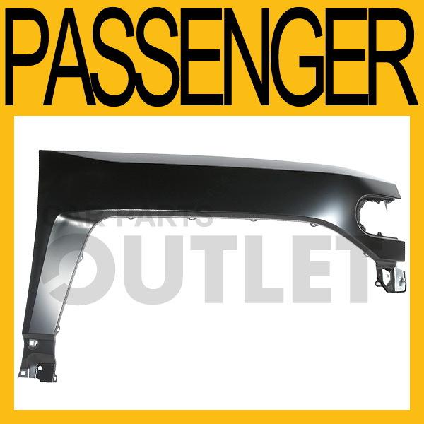 07 08 09 toyota fj cruiser fender primed passenger side