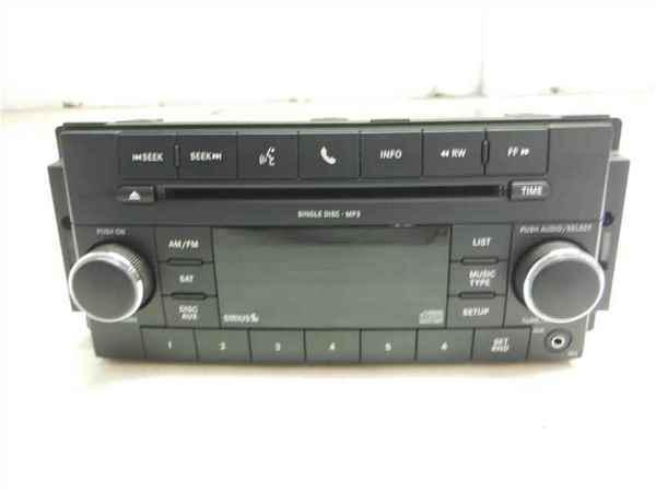 Grand cherokee caliber oem single disc cd mp3 radio