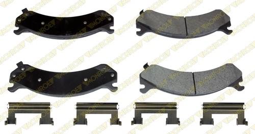 Monroe gx784 brake pad or shoe, front-monroe prosolution ceramic brake pad