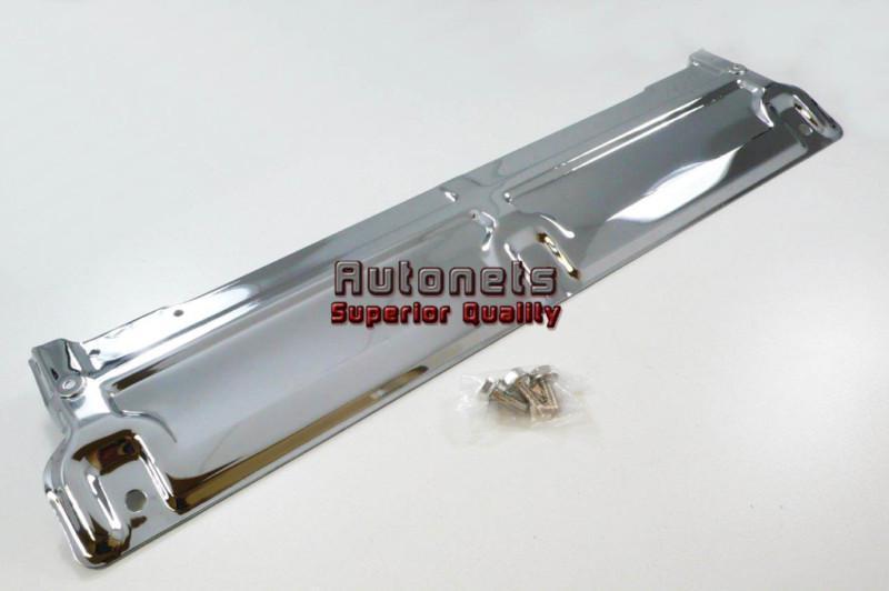 New chrome steel radiator support panel camaro 70-81 standard street hot rat rod