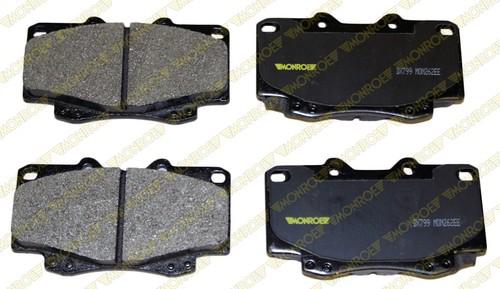 Monroe dx799 brake pad or shoe, front-monroe dynamics brake pad