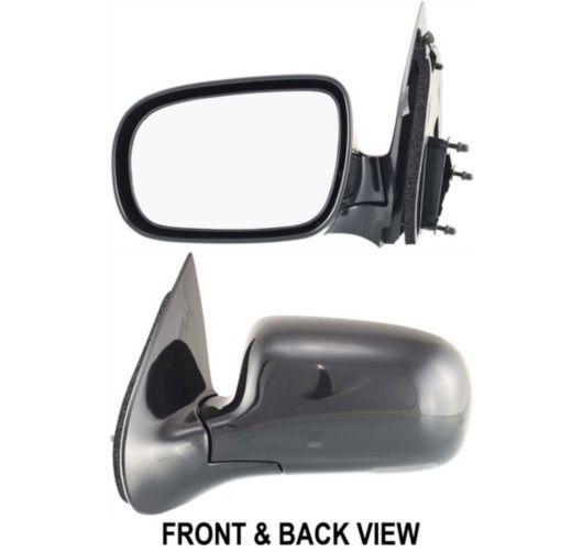 Manual folding door mirror left driver for terraza uplander venture silhouette