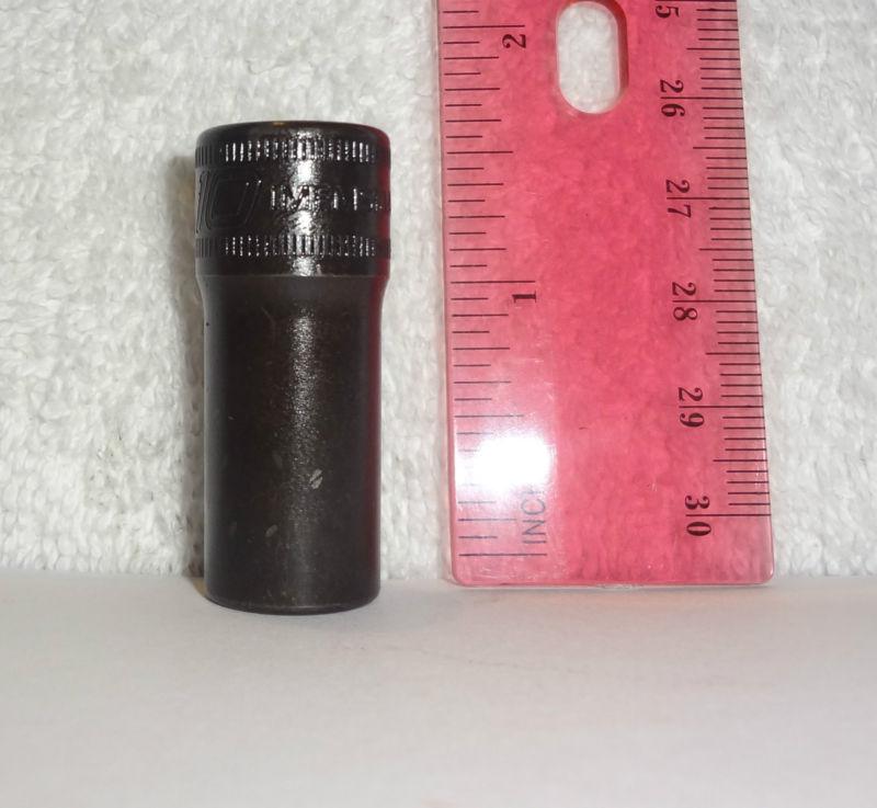 Snapon socket 10mm metric impact 6 points 3/8 drive semi deep imfms10a new