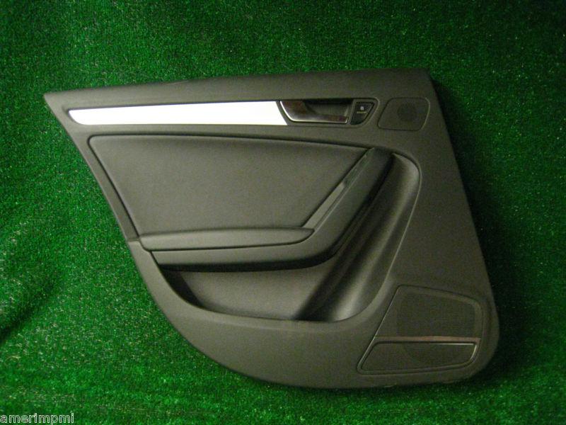 2010 audi a4 tfsi 2.0t lh rear passenger door panel skin trim cover