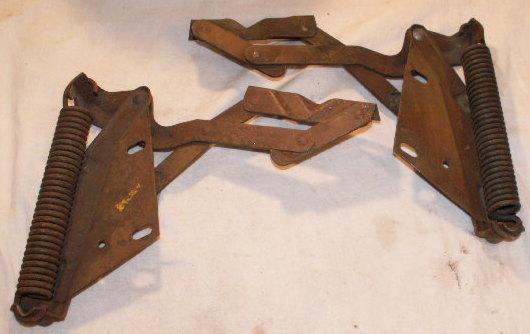 1952 1953 1954 52 53 54 ford, mercury nos trunk, deck lid hinges