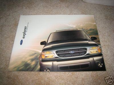 1999 ford explorer sport xlt eddie bauer limited sales brochure dealer catalog