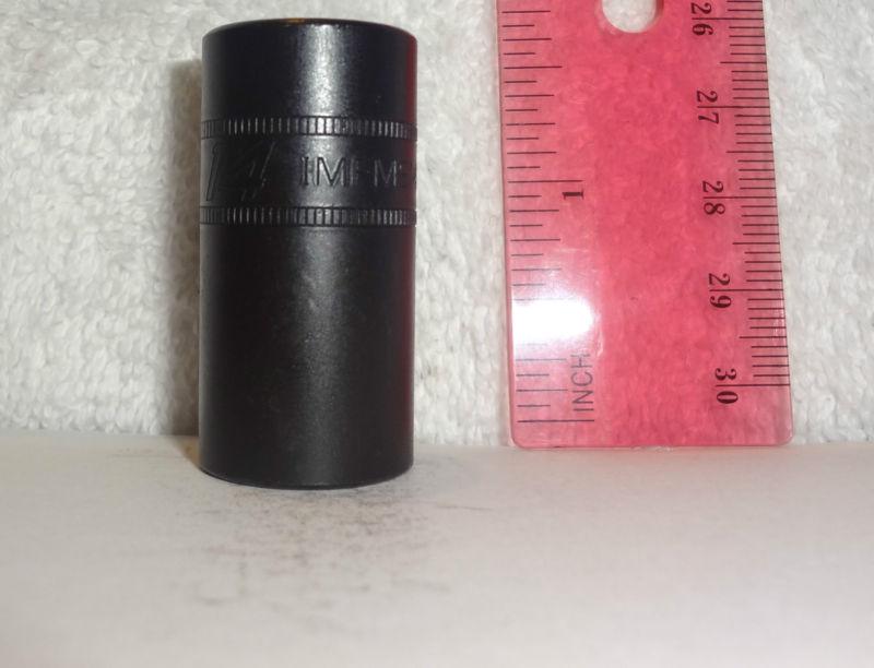 Snapon socket 14mm metric impact 6 points 3/8 drive semi deep imfms14 new