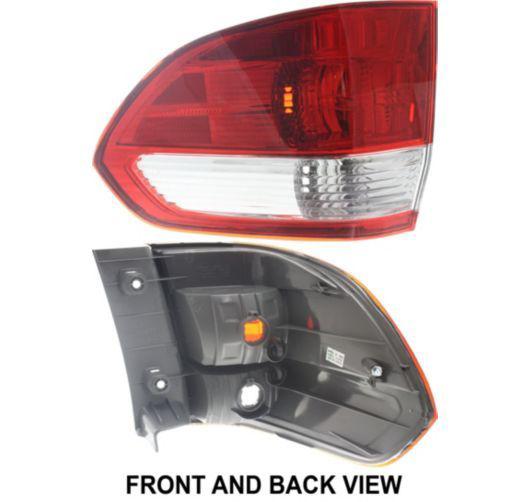 05-06 honda odyssey van rear brake light outer taillight lamp right rh side new