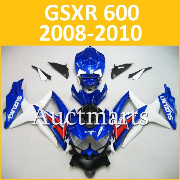 Fit suzuki 08 09 10 gsxr 750 gsxr 600 gsx-r 2008 2009 2010 fairing k8 j4 b02