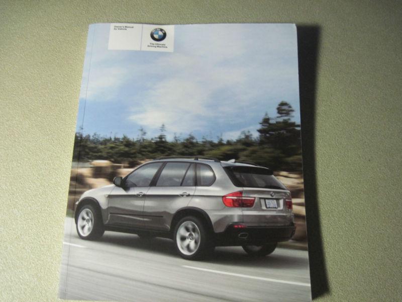 2007 bmw x5 owners manual with navigation system section dea  l " free us ship"