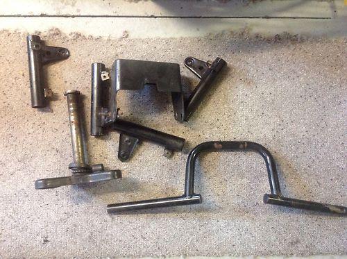 Lot tomos moped targa a35 parts front fork handlebars