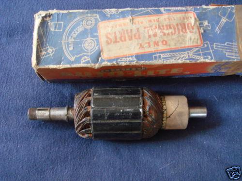 Vintage generator armature co-op towmotor gbu-2116f