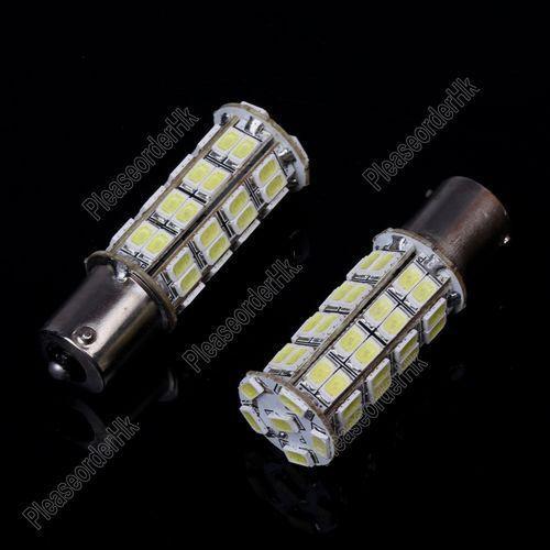 2x 54 led 1156 ba15s p21w 5630 smd auto signal turn backup light lamp pure white