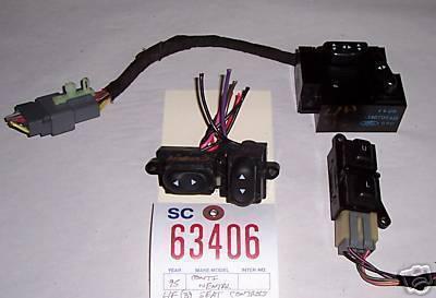 Lincoln 95 continental seat control/switches left (3) 1995