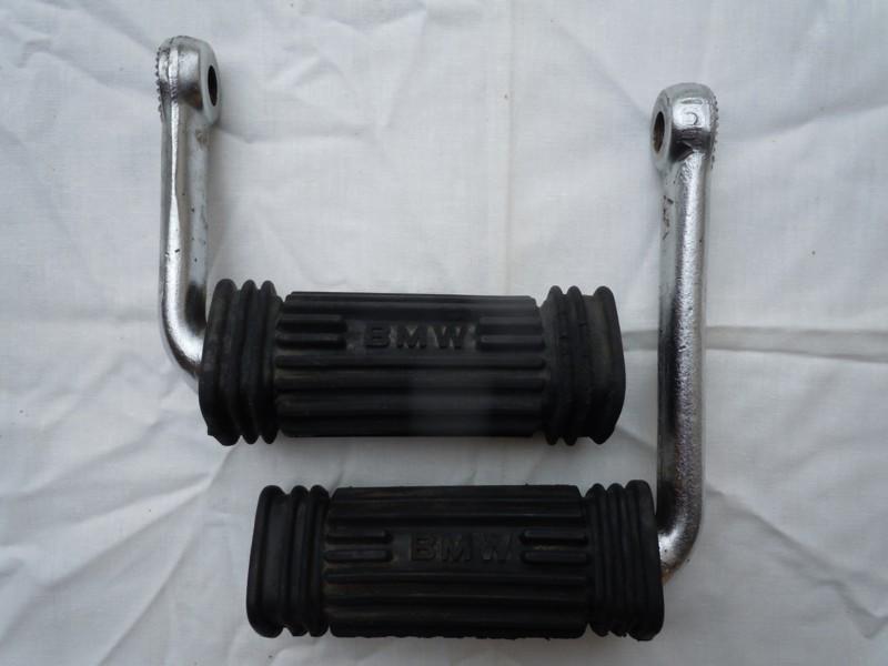  bmw airhead r100/7 1978 front footpegs foot rests pegs r60 r65 r75 r80 r90 r100