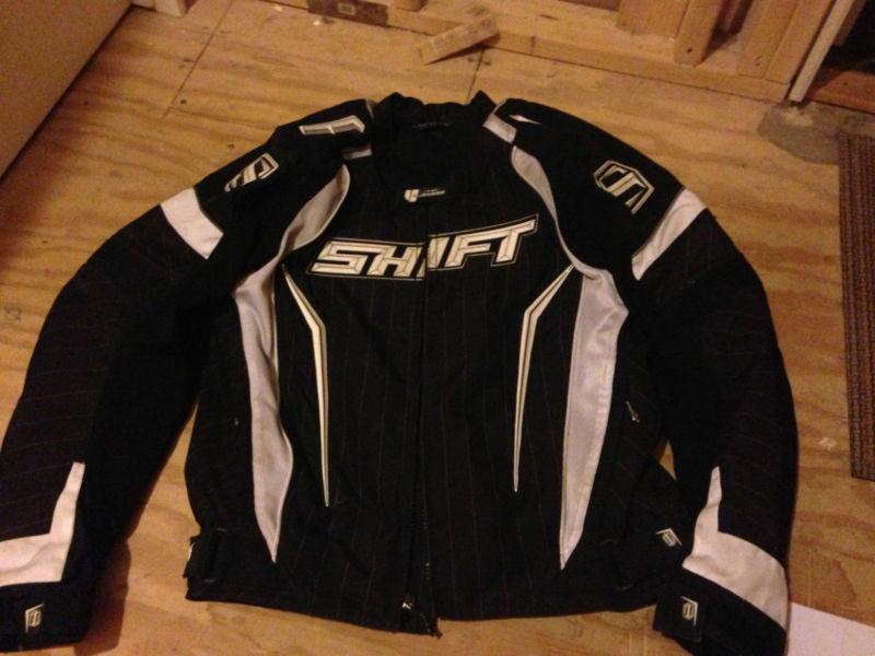 Men's motorcycle shift rise against air avenger mesh jacket - medium - w/ liner