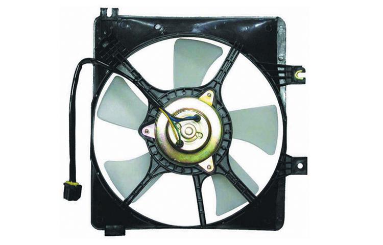 Depo ac condenser cooling fan 1993-1997 mazda 626 cronos mx-6 v6 ga2e61710a