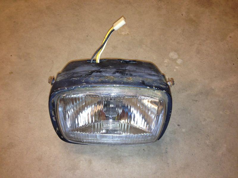 Head light front headlight suzuki quadrunner lt 250 ef quad atv 2wd