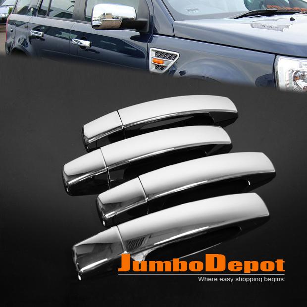 Fit for land rover range sport 2005-2009 mirror chrome door handle cover set