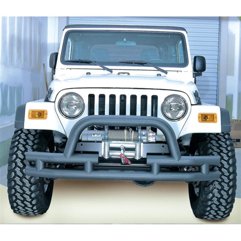 Rugged ridge 11561.03 front bumper 76-06 cj5 cj7 scrambler tj wrangler