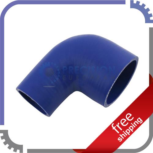 Silicone hose | 2.75 to 3 inch | 70mm - 76mm | 90° coupler elbow | blue