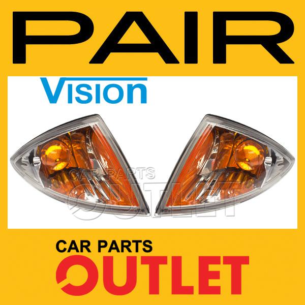 00-02 chevy cavalier pair park signal lamp gm2520179 s.marker lens hsg gm2521179