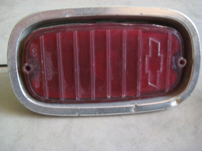 1960-66 chevy truck fleetside tail light assmeblies