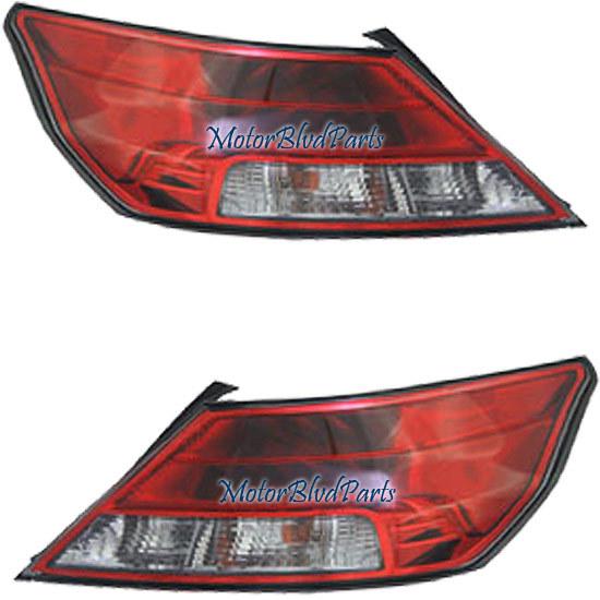 12-13 acura tl tail lamps lights left + right pair